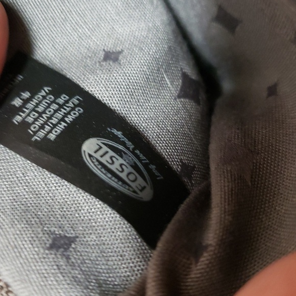 Leather Fossil wallet - Picture 7 of 11